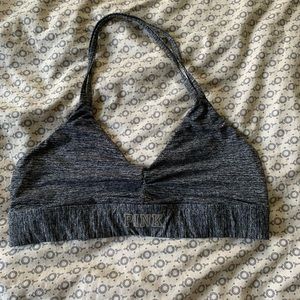 Halter PINK sports bra